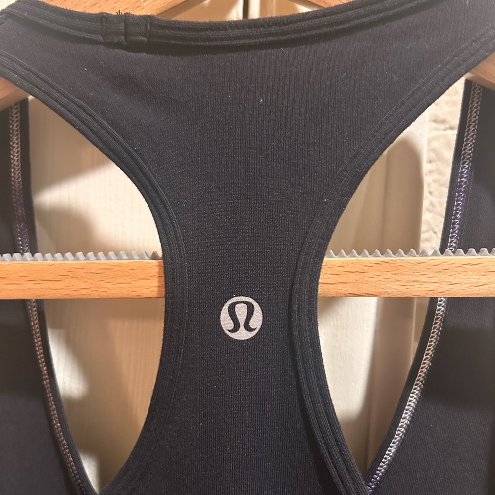 lululemon athletica Black Tank Top
